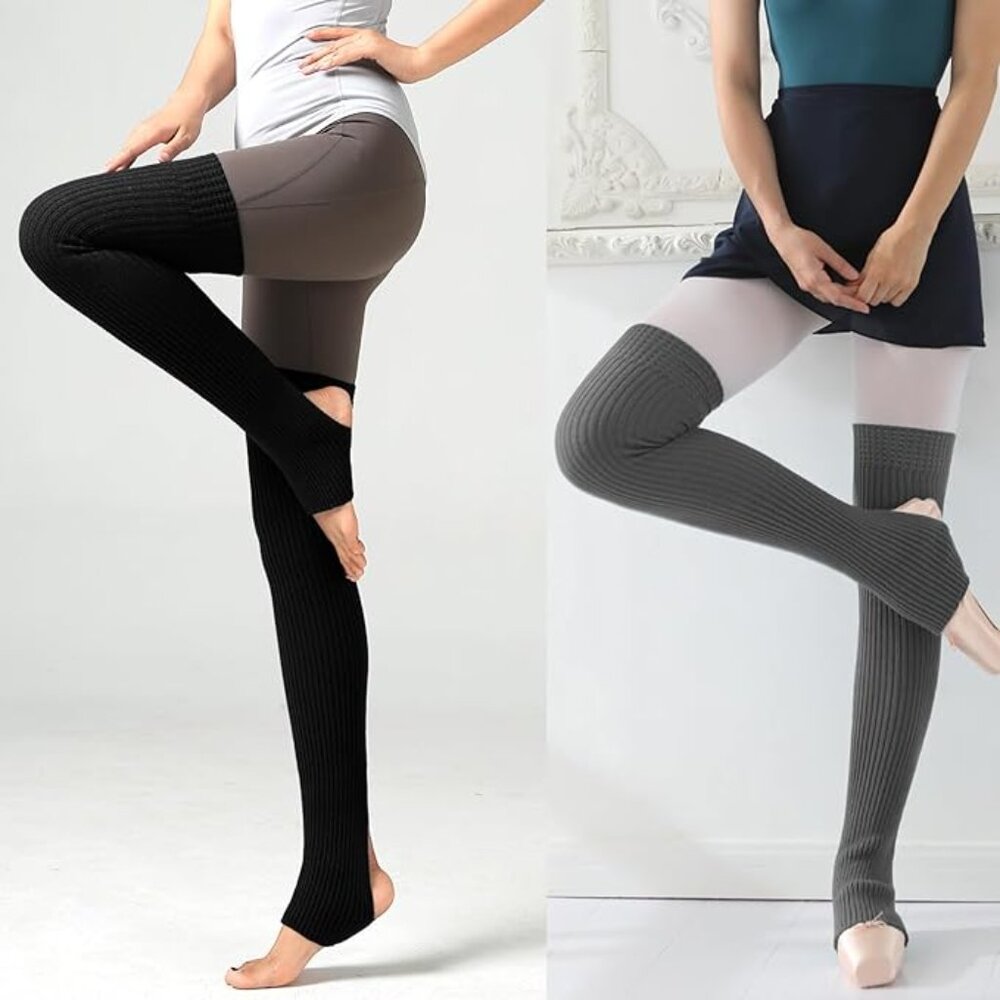 Women's Socks for Ballet Pilates Dance Yoga 2 Pack